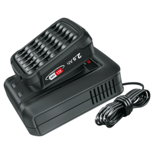 Bosch batteri och laddare 18 V 1 x 2,5 Ah AL 18V-44