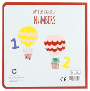 Min första bok om siffror, 0–3 år