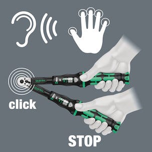 Wera Click-Torque A6 momentnøkkel