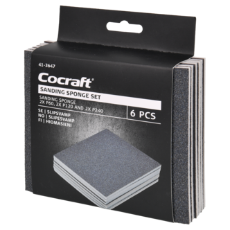 Cocraft Hiomatyyny pehmeä, 6 kpl