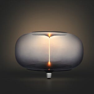 Smokey LED-pære E27, magnetisk filament, 30 cm