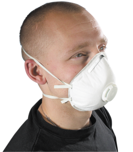 Andningsskydd MB22V med backventil, 3-pack