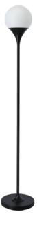 Northlight golvlampa utomhus, USB, solcell, svart