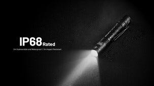 Nitecore ficklampa LED, laddningsbar USB-C, 1000 lm