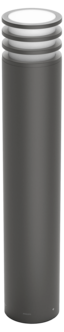 Philips Hue Lucca 17403 stolpe utomhusbelysning, antracit
