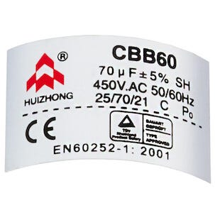 Kondensator 70 µF CBB60