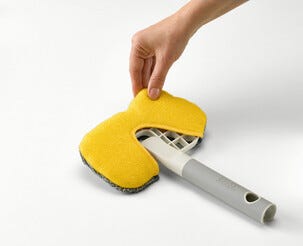 Joseph Joseph CleanTech 2in1 Scrubber refill, 18 cm