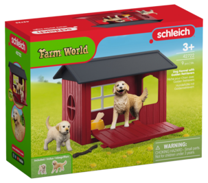 Schleich Koirankoppi ja 2 kultaistanoutajaa, yli 5-vuotiaille