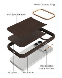 Exibel Velora iPhone 17 Pro och iPhone 18 Pro mobilskal