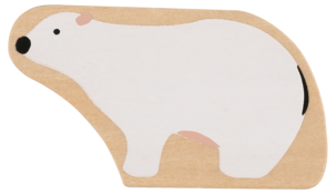 Utbyggnadsset till tågbana i trä, från 3 år