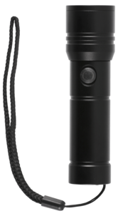 Batteridrevet lommelykt LED, 200 lumen, Asaklitt