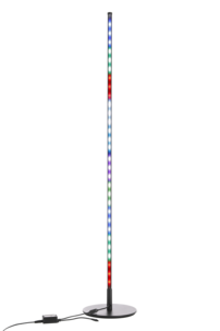 Gulvlampe RGB med effektfullt lys og fjernkontroll Cotech