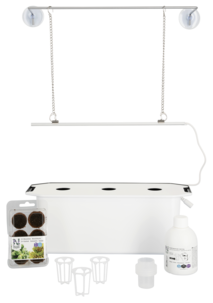 Hydroponiskt odlingskit Harvy 3, 3 delar