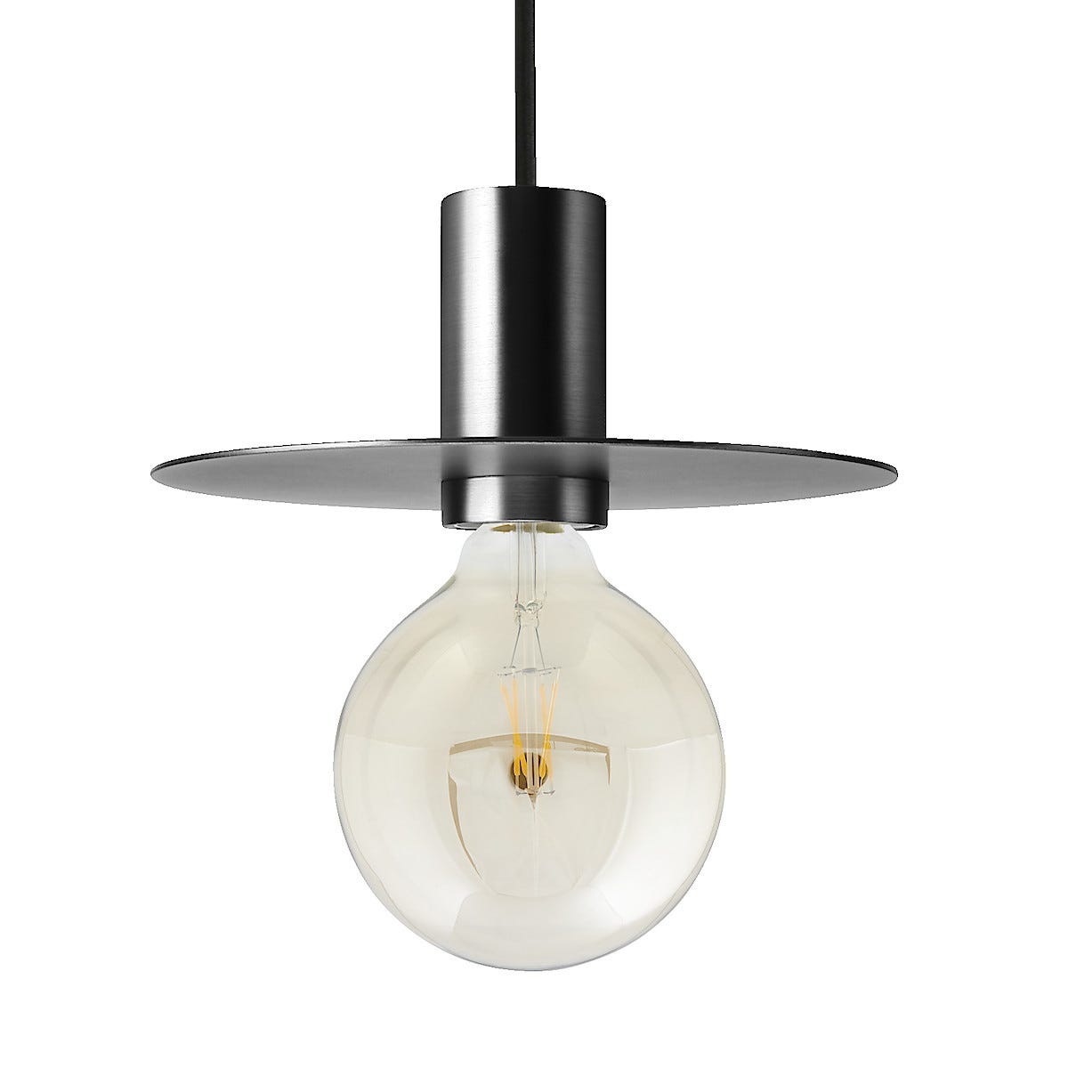 Northlight skjerm til lampeholder | Clas Ohlson Northlight lampeholder med tekstilledning | Clas Ohlson