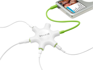 Hörlursförgrening Belkin RockStar