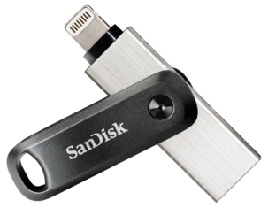 USB-minne for iPhone/iPad, Sandisk iXpand Flash Drive Go