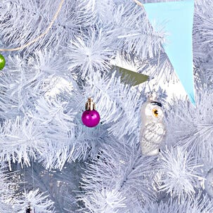 Joulukuusi, valkoinen 180 cm