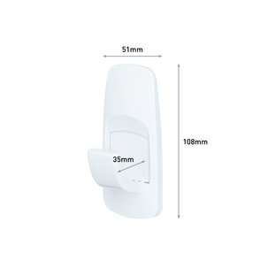 Command Jumbo universalkrok, 1-pakning