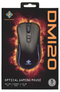 Deltaco DM120 optisk gamingmus med RGB
