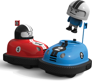 Radio-ohjattava auto Sharper Image Speed Bumpers, yli 6-vuotiaille