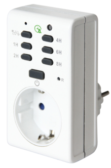 Hämäräkytkin, jossa ajastin