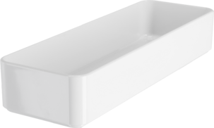 Organizer Calm Säilytyslaatikko valkoista muovia