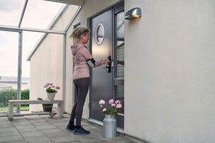 Habo Tribe 2 elektroniskt dörrlås för ytterdörr