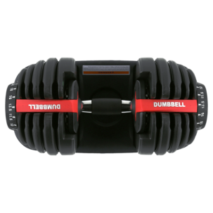 Capere justerbar hantel 2,5-24kg med mjukt grepp för hemmaträning