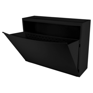 Skoskap smal vegghengt plast, 51,5x16x39 cm