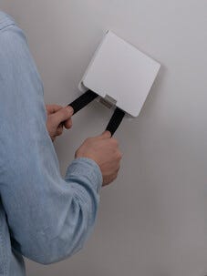 Housegard Mantle brandfilt med hölje, vit, 120 x 120 cm