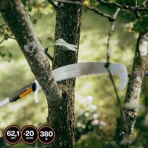 Fiskars OneClick grensåg bågformad med ändkrok