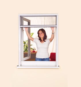 Insektsnät rullgardin för fönster