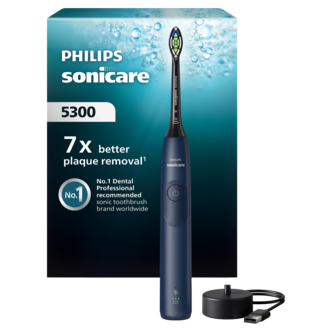 Philips Sonicare 5300 Series -sähköhammasharja, sininen