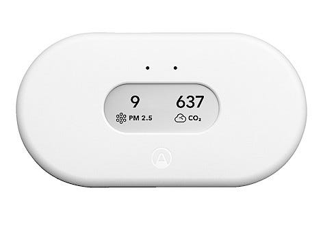 Airthings View Plus, radonmätare och luftmätare