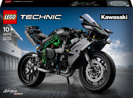 LEGO Technic Kawasaki Ninja H2R motorsykkel 42170, fra 10 år