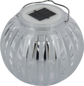 Northlight solcellslykta med RGB och vitt ljus, 15 cm