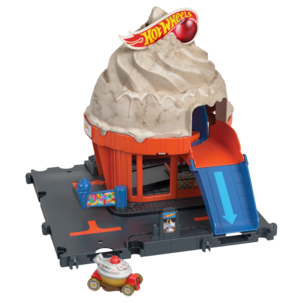 Hot Wheels City Downtown sett, lekebil, fra 4 år