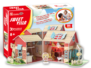 3D-pussel villa