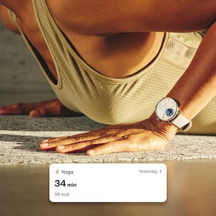 Withings ScanWatch 2 Pearl White smartklokke, 38 mm