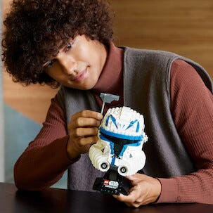 LEGO Star Wars Captain Rex Helmet 75349, 18+