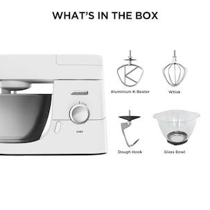 Kenwood Chef kjøkkenmaskin KVC3103W, 1000 W