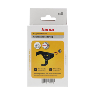 Hama Magnetic Holder Seinäteline Apple TV