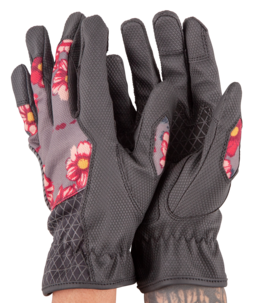 Arbetshandskar, blomma