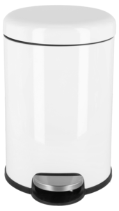 Pedalbøtte 3 liter, myk lokking