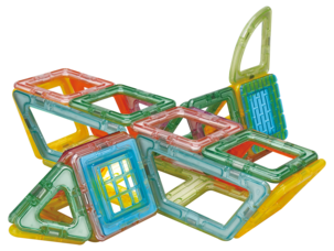 Magnetiska byggklossar för barn från 3 år