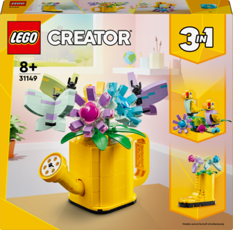 LEGO Creator 3-i-1 Blommor i vattenkanna 31149, från 8 år