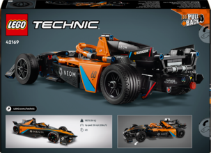 LEGO Technic NEOM McLaren Formula E Kilpa-auto 42169, yli 9-vuotiaille