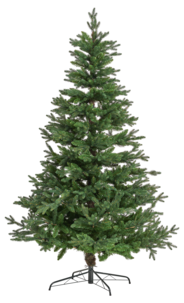 Julgran med inbyggd LED belysning, 210 cm