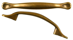 Håndtak, antikk gull