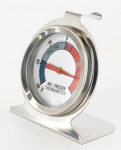 Kyl- och frystermometer rostfritt stål